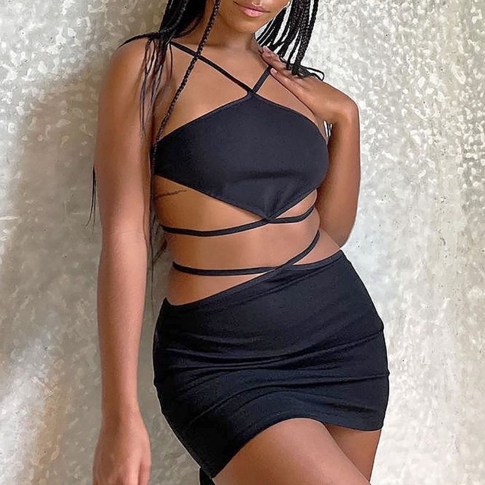 Fashion Nova Making the Cut Skirt Set